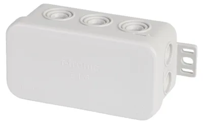 Zdjęcie produktu dla Obudowa do pomieszczeń wilgotnych, klasa IP54, wymiary 85 x 44 x 40 mm, kolor szary