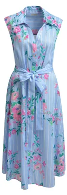 Produktbild von Milano (21) SLEEVELESS MIDI DRESS, V-NECK W COL 1601 1601 42