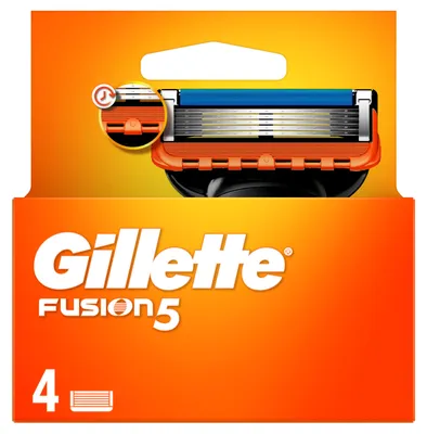 Zdjęcie produktu dla Gillette Fusion, Mężczyźni, Gillette, Fusion, 4 szt.