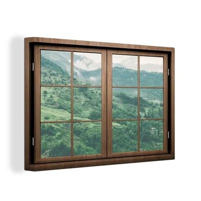 Zdjęcie produktu dla OneMillionCanvasses® - Wydruki na płótnie - 150x100 cm, Widok - Drzewa - Natura, grafika ścienna dekoracja ścienna