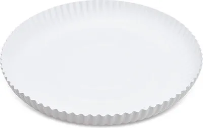 Produktbild von 150x BIONATURE Pappteller 'RECY' rund tief Ø29cm weiß
