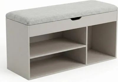 Obrázok produktu pre Skriňa na topánky s posedením TRIA, 80 x 30 x 43 cm