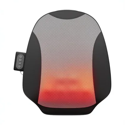 Produktbild von Tekoo Massagekissen Shiatsu Rückenmassagegerät Kabellos, Wärme für Rücken & Nacken