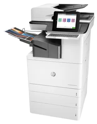 Produktbild von HP LaserJet Enterprise Flow MFP M776zs - Multifunktionsdrucker - Farbe - Laser - 297 x 864 mm (Original) - A3/Ledger (Medien) - bis zu 46 Seiten/Min. (Kopieren) - bis zu 46 Seiten/Min. (Drucken) - 1750 Blatt - 33.6 Kbps - USB 2.0, Gigabit LAN, Wi-Fi(n), US