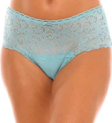 Immagine prodotto di Playtex P0BVU Mutandine da donna a vita alta e in pizzo