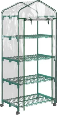 Produktbild von Gewächshaus für 4 Ebenen Balkon - 70 x 50 x 160 cm