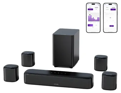 Obrázek produktu pro Soundbarový systém, 7.1 kanálů, bezdrátové surroundové reproduktory, 330 W