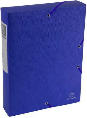 Immagine prodotto di Scatola d'archivio Exacompta dorso 60 mm con etichetta in cartone Manila Scotten Nature Future, blu, cartone, A4, 240 x 320 x 60 mm