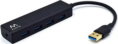 Image de Hub Ewent EW1136 4x USB 3.1 Gen 1 Noir