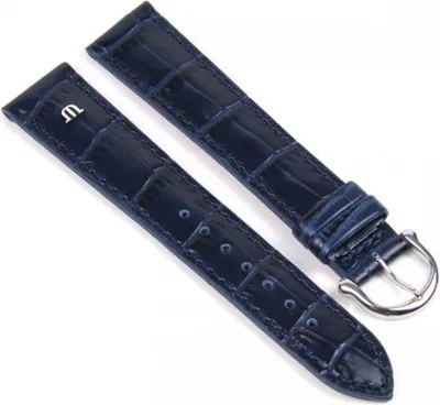Produktbild von Maurice Lacroix  Ersatzband | Kalbsleder-Louisiana-Optik, blau 21054S, Stegbreite:16mm