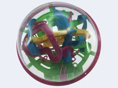 Produktbild von Addict 15cm Kugellabyrinth 118 Stufen magi. Ball