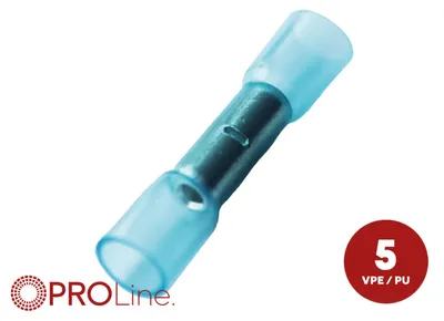 Zdjęcie produktu dla Zaciski połączeniowe, 1,5 mm² - 2,5 mm², niebieskie, NYPA, 5 sztuk