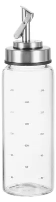 Olivenöl-Dosierflasche aus Glas, 300 ml, hitzebeständig, luftdicht
