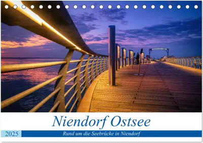 Produktbild von Niendorf Ostsee (Tischkalender 2025 DIN A5 quer), CALVENDO Monatskalender