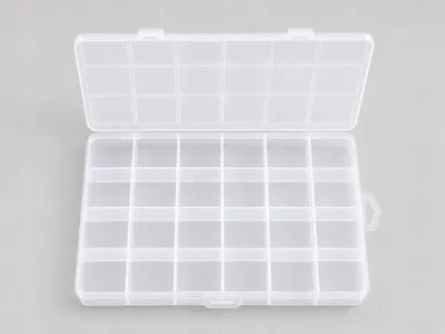 Produktbild von Organizer mit 24 Fächern für Schmuck und Kleinteile