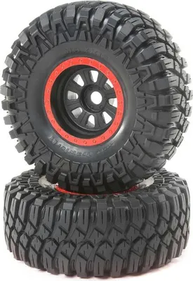Produktbild von Losi MaxxisCreepyCrawlerLT,Black,Mntd(2): SuperRockRey