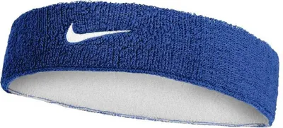 Produktbild von Nike Accessories Swoosh Classic Reversible Stirnband Blau Herren,Damen Blau One Size