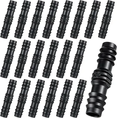 Immagine prodotto di Raccordi per tubi da 16 mm, confezione da 20 pezzi, adattatori per irrigazione a goccia per il giardino