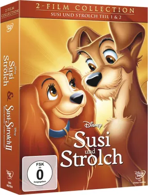 Produktbild von Susi und Strolch 1+2, Doppelpack DVD