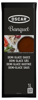 Produktbild von OSCAR Demi Glace Banquet Sauce 1000g – Aromatische Bratensauce für Fleisch