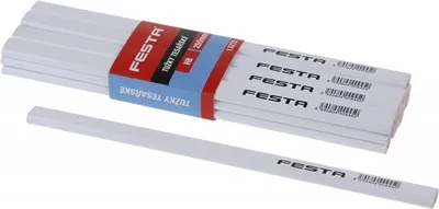 Zdjęcie produktu dla Ołówek stolarski biały 25cm FESTA