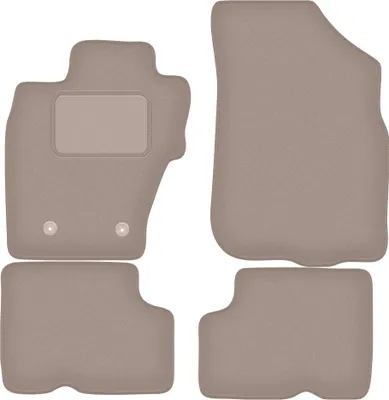 Produktbild von Beige Veloursmatten für: Dacia Duster I 4WD SUV (2010-2018)