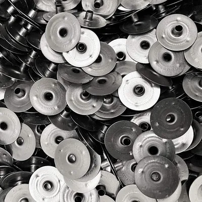 Produktbild von 500 Dochte - runder Docht bis 25mm - Metallfuß - Kerzenständer - 15x25mm