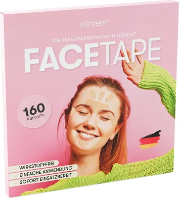 Produktbild von Kintex Facetape,160 Stück, Beige