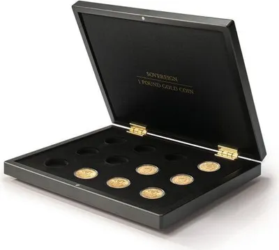 Produktbild von Volterra Uno - Münzkassette für 12 Goldmünzen „Sovereign“ in Kapseln