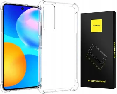 Image de Etui silicone SPACECASE Anti-choc pour Huawei P Smart 2021 Transparent