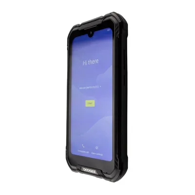 Obrázok produktu pre caseroxx ochranný obal TPU kryt kompatibilný s Doogee S58 Pro, gumená taška na mobilný telefón čierna