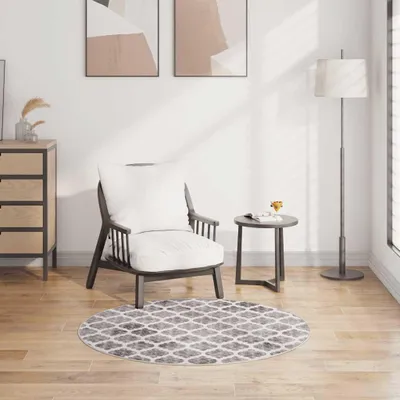 Produktbild von vidaXL Teppich Waschbar Mehrfarbig φ120 cm
