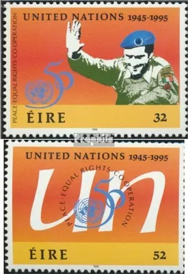 Produktbild von Briefmarken Irland 1995 Mi 920-921 (kompl.Ausg.) postfrisch 50 Jahre UNO