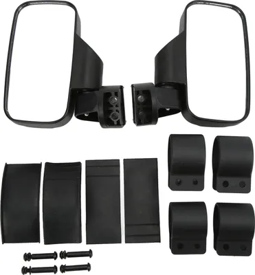 Image de 1,75 pouces 2in rétroviseur latéral de remplacement pour Polaris Rzr Utv AVT barre de roulis noir