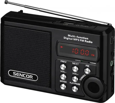 Zdjęcie produktu dla Radio Sencor SRD215 B z USB/MP3