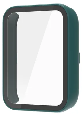 Obrázok produktu pre Pre Xiaomi Smart Band 9 Pro Plastové puzdro PC Smart Case + tvrdené sklo H9 Tempered Glass Green