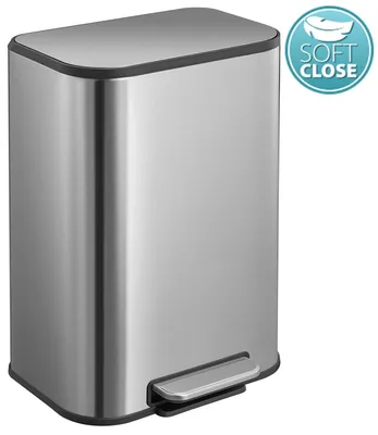 Produktbild von Sapho Abfallbehälter 5l, Soft Close, Edelstahl matt