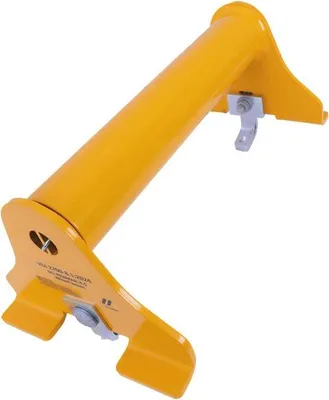 Produktbild von Famanu verstellbare universelle Radstopper - Gelb