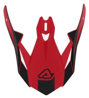Produktbild von ACERBIS MX- Enduro Helmschild X-Track - Schwarz/Rot
