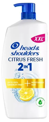 Zdjęcie produktu dla Citrus Fresh 2 w 1 – szampon i odżywka ( Szampon i odżywka przeciwłupieżowa)    Pojemność: 800 ml