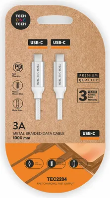 Immagine prodotto di Cavo da USB-C a USB-C Tech One Tech TEC2204