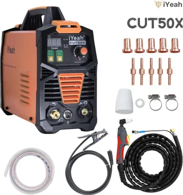Obrázek produktu pro Plazmová řezačka, duální napětí 110/220 V, maximální tloušťka řezu 16 mm, CUT50X