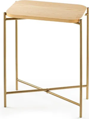 Produktbild von CALICOSY - Rechteckiger Beistelltisch mit Metallfüßen H56 cm - JAMIE