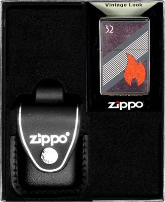 Produktbild von Feuerzeug-Set  ZIPPO  FLAME DESIGN 4 Geschenk No3