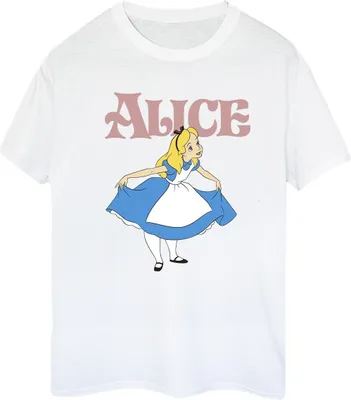 Produktbild von Disney - "Alice In Wonderland Take A Bow" T-Shirt für Damen BI8667 (S) (Weiß)