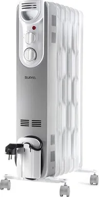 Produktbild von Supra ORSO1500, Öl-Heizlüfter, Öl, 1 m, Drinnen, Flur, Weiß