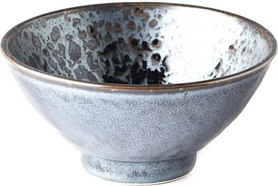 Image de Japan Bol moyen Perle noire 16 cm 450 ml