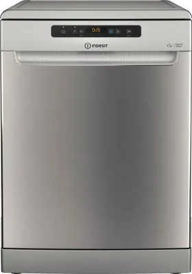 Zdjęcie produktu dla Indesit IN2FFC14BN6X, Wolnostojący, Pełny rozmiar (60 cm), Stal nierdzewna, Przyciski, 1,3 m, 1,55 m