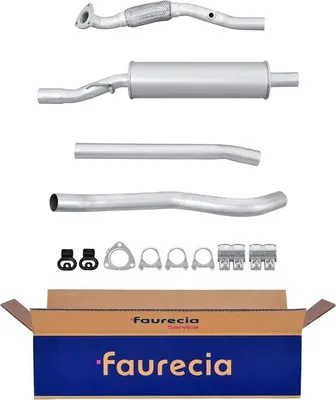 Image de Silencieux avant FAURECIA Expertise aprèspour OPEL CORSA, entre autres