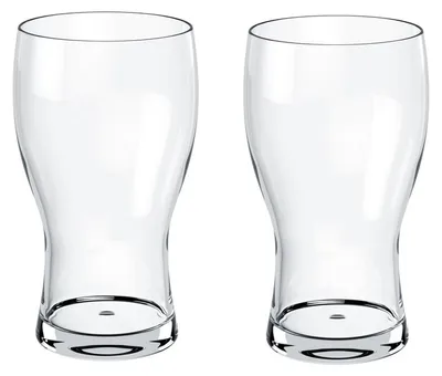 Imagen del producto de Set de dos vasos para cerveza Purismo, 90 mm, 550 ml | Villeroy & Boch | N.º de artículo: 1137858165 | EAN: 4003686363182